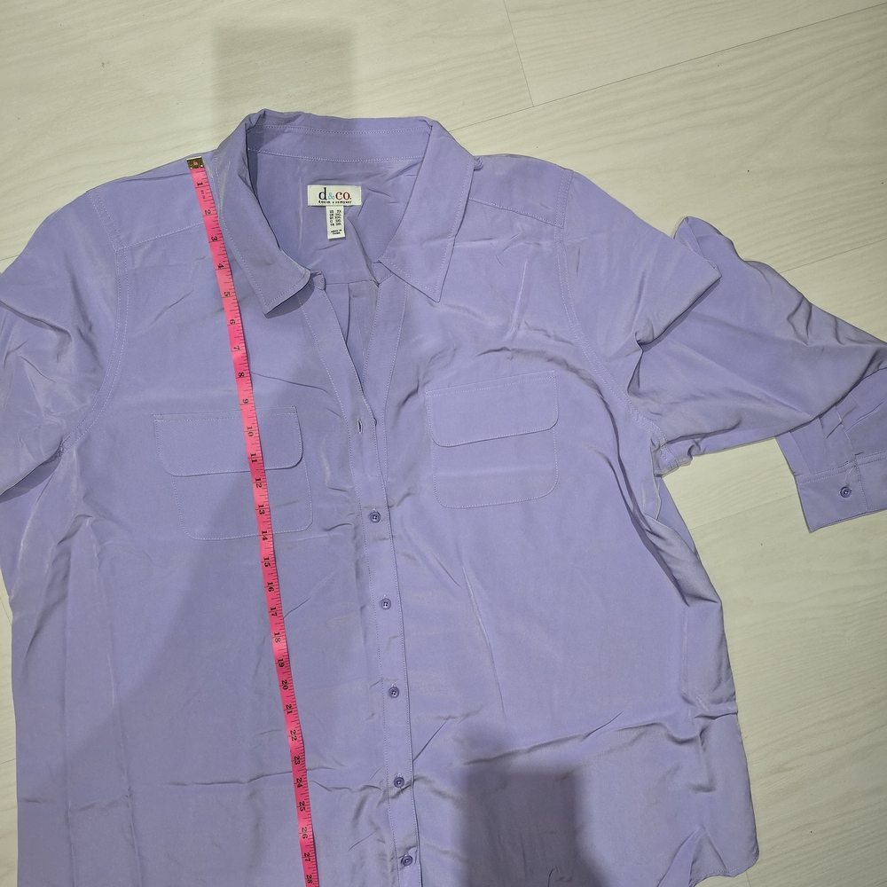#36 d.co Purple Button-Up Shirt